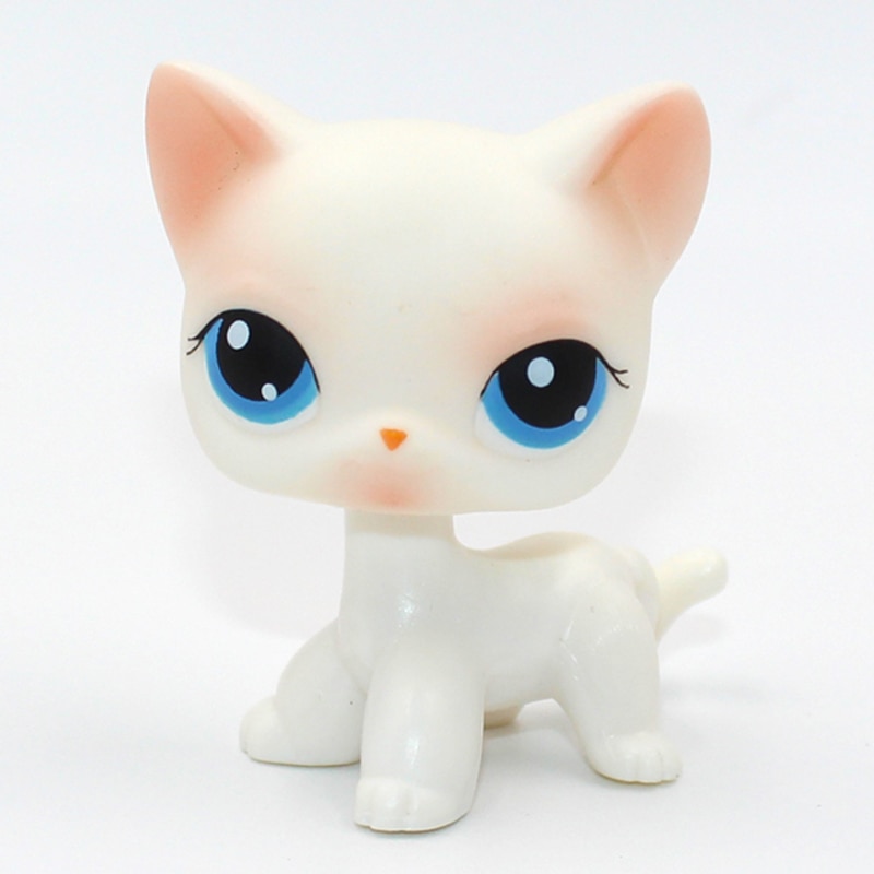 LPS CAT Rare pet shop toys cat 64 mini short hair s..